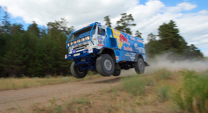 KAMAZ macht mit weit mehr als Dakar-Rennsiegen auf sich aufmerksam. Foto: ITAR-TASS