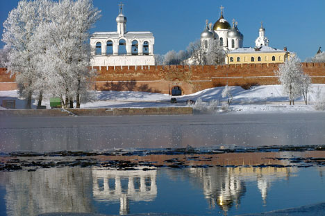 Die Sophienkathedrale im Nowgoroder Kreml. Foto: Pressebild