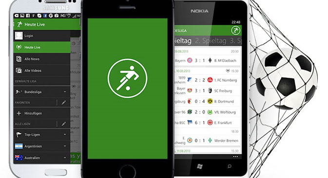 Die App „iLiga“/„The Football App“ bietet alles, was das Fußballherz begehrt. Foto: Pressebild