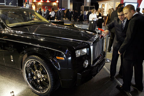 In Russland werden jährlich nicht mehr als 1 000 Luxusautos verkauft. Foto: Getty Images / Fotobank