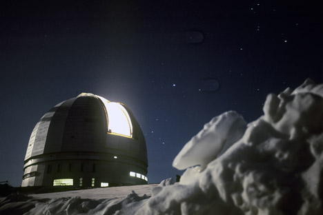 Observatorium in der Stadt Selentschuk. Foto: RIA-Novosti