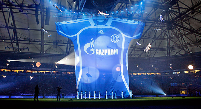 In den ersten fünf Jahren des Vertrags zahlte Gazprom 100 Millionen Euro an FC Schalke. Foto: AP