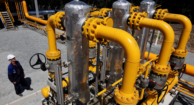 Moskau beschwichtigt, der Westen brauche keine Risiken bei Gaslieferungen zu fürchten. Foto: RIA Novosti