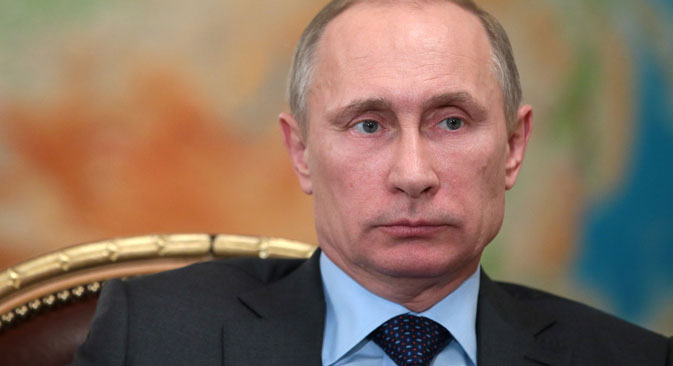 Putin hat die EU aufgefordert, sich an den Gasgesprächen zu beteiligen. Foto: ITAR-TASS