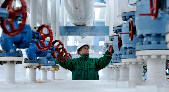 Gazprom stellt die Zahlungsmodalität um, der Streit um das Gas geht weiter. Foto: AP