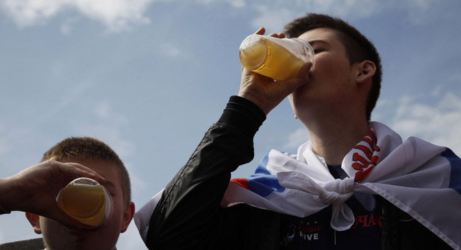 Die russische Staatsduma hat das Gesetz zum Verbot von Bierwerbung gekippt. Foto: PhotoXPress