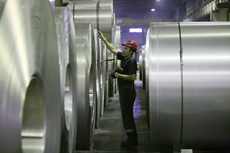 "Wenn auch China das Metall weiterhin im Überschuss produziert, wird man die negativen Auswirkungen sehr bald zu spüren bekommen", meinen Experten. Foto: Alexander Krjazhev / RIA Novosti