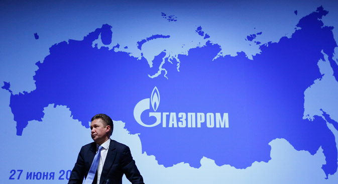 Die Ukraine-Krise trübt den Quartalsbericht bei Gazprom ein. Foto: Reuters