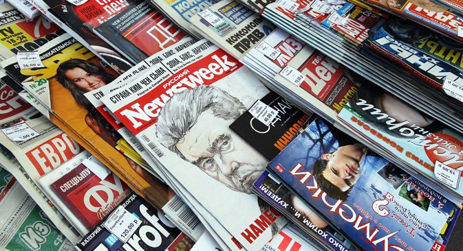 Ausländische Investoren sollen nun keine Medien in Russland gründen dürfen. Foto: Wladimir Fedorenko/RIA Novosti