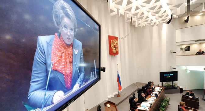 Frauen in leitenden Ämtern sind seit dem Zerfall der UdSSR eine Seltenheit. Foto: Ilja Pitalew/RIA Novosti