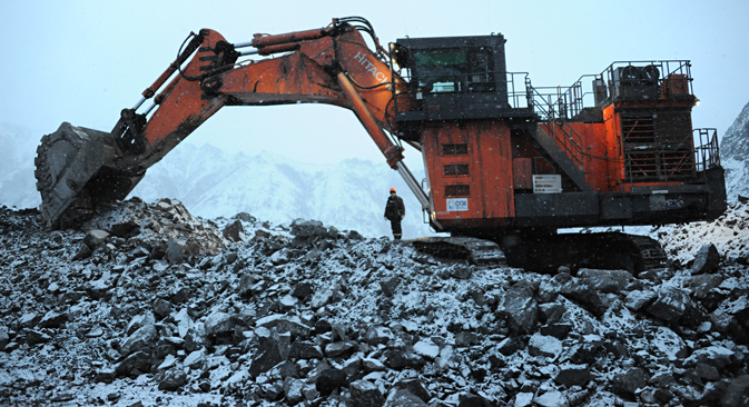 Russische Kohleexporteure haben durch die Rubelschwäche einen Vorteil gegenüber ihren Konkurrenten: Foto:  Jewgenij Jepantschinzew/TASS