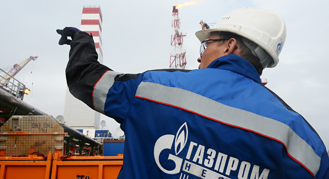Die Bauarbeiten zur Pipeline „Turkish Stream“ sollen Anfang Juni beginnen. Foto: Maxim Blinow/RIA Novosti