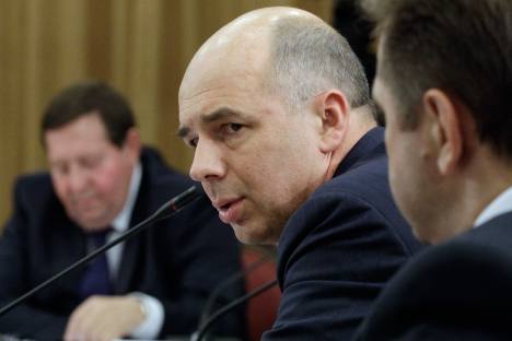 Finance Minister Anton Siluanov is trying to create a market for debt. Source: RIA Novosti / Mikhail Klimantiev