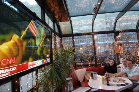 The diner in Moscow has become an iconic place for Americans. Source: RIA Novosti / Sergei Pyatakov