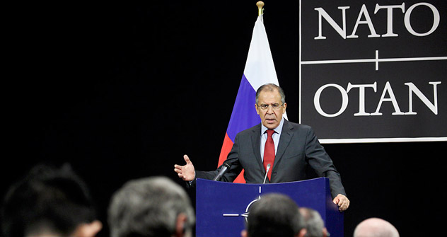 Foreign Minister Sergei Lavrov. Source: AP 