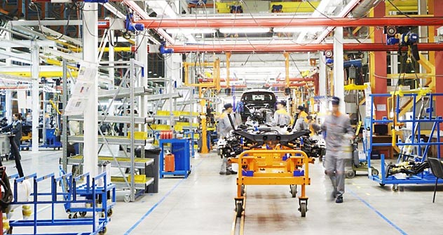 The car production in Ford Sollers factory in special economic zone "Alabuga." Source: Ford Sollers 