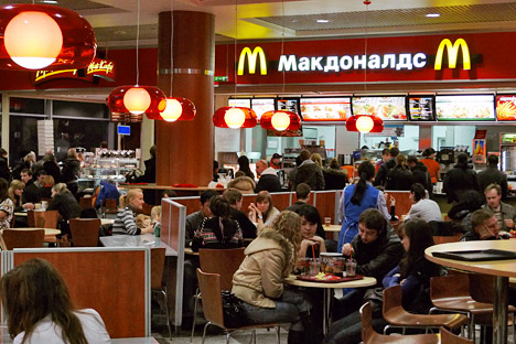 Expats encounter many familiar brands in Russia every day. Source: Kommersant.