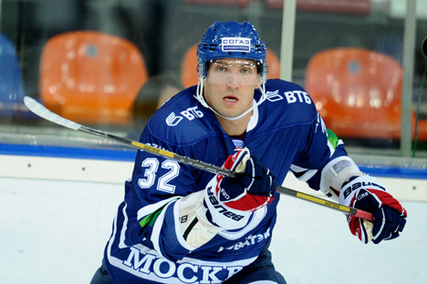 NHL superstar Alexander Ovechkin looks to remain loyal to his Dynamo Moscow club. Source: ITAR-TASS