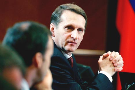 Chairman of the State Duma Sergei Naryshkin: From a moral point of view, the behavior of Pussy Riot was disgusting. I am very disappointed that the members of the group have not apologized. Source: ITAR-TASS 