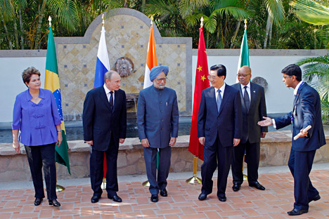 The BRICS countries are going to create own relief fund and a joint development bank to withstand economic instability in future. Source: AP