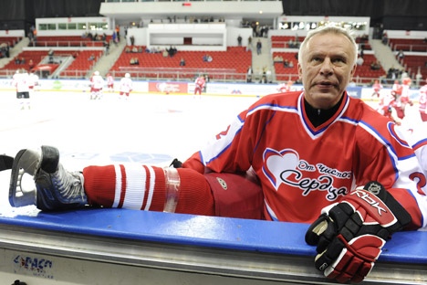 Viacheslav Fetisov: My present job is to support amateur and university sports. Source: ITAR-TASS.