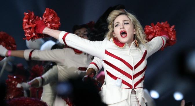 The organizers of Madonna's concert in St. Petersburg advocated homosexuality, according to Russia's social activists who failed to win in the "gay propaganda" case against Madonna. Source: ITAR-TASS