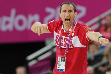 The former coach of the Russian men’s national basketball team, David Blatt: "Russia has an excellent future [in basketball]." Source: RIA Novosti 