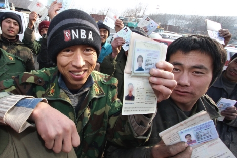 Há cerca de 5 milhões de trabalhadores imigrantes na Rússia Foto: Vitáli Ankov/RIA Nóvosti