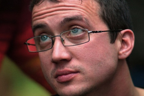 Der russische Oppositionsaktivist Alexander Dolmatow hat am 17. Januar in den Niederlanden Selbstmord begangen. Am Vortag hatten die niederländischen Behörden seinen Asylantrag abgelehnt. Foto: vk.com
