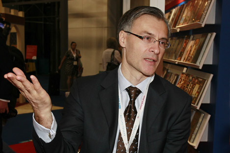 Arkady Vitrouk, former general director of ABC-Atticus. is now Director of Kindle Content for Amazon in Russia  Source: Valeriy Levitin/Ria Novosti