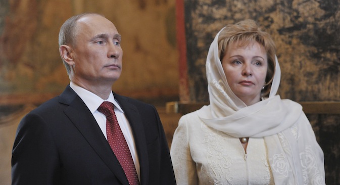 Antes de anunciar o divórcio, o casal assistiu ao balé La Esmeralda, em Moscou Foto: REUTERS / Michael Klimentyev / RIA Nóvosti / Kremlin