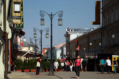 Fünf Millionen Menschen haben letztes Jahr  die russische Hauptstadt besucht. Nach Einschätzungen von Experten wird in diesem Jahr eine halbe Million mehr Touristen erwartet.  Foto: ITAR-TASS