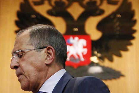 Sergei Lavrov:"We do not intend to fight with anyone. We continue to expect that our Western partners will apply their policies strategically and not reactively." Source: Reuters