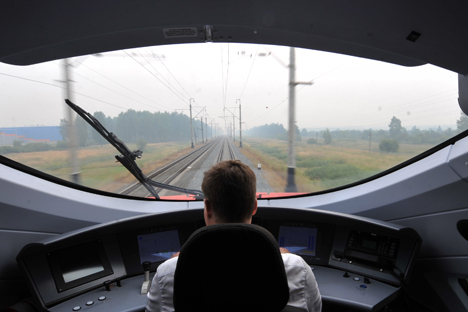 Linha de alta velocidade reduzirá o tempo de viagem de 14 para 3,5 horas Foto: ITAR-TASS