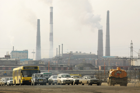 Norilsk retains its ranking as the largest emitter of pollutants in Russia. Source: ITAR-TASS