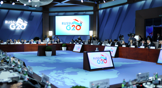 Im September findet in Sankt Petersburg der G-20-Gipfel unter dem Vorsitz Russlands statt. Foto: Pressebild