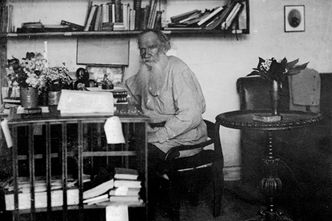 Projeto “Tolstói a um clique” quer oferecer acesso a todas as obras do autor, e não apenas às mais famosas Foto: Photoshot