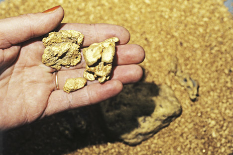 Rússia está entre os cinco maiores produtores mundiais de ouro