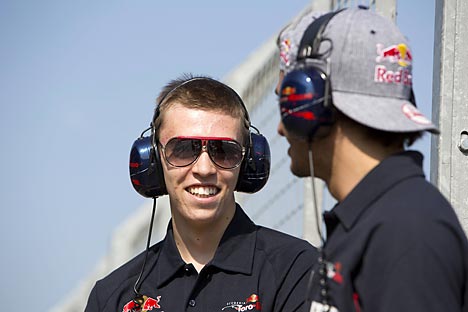 Daniil Kwjat ist Teil des Jugendprogramms „Red Bull", das junge Talente auf wichtige Wettkämpfe vorbereitet.Foto: Imago / Legion Media