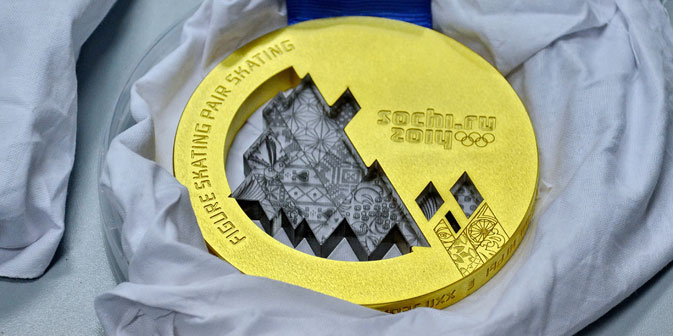 ソチ冬季五輪とパラリンピックのメダル ロシア ビヨンド ソチ冬季五輪とパラリンピックのメダル ロシア ビヨンド