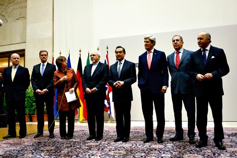 Die Sechsergruppe hat in Genf eine Vereinbarung mit der iranischen Regierung getroffen. Foto: Reuters