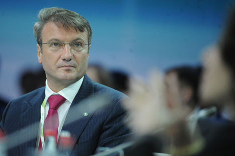Sberbank head German Gref: "I can see no sources of finance for increasing wages or adjusting social sector salaries to inflation." Source: ITAR-TASS