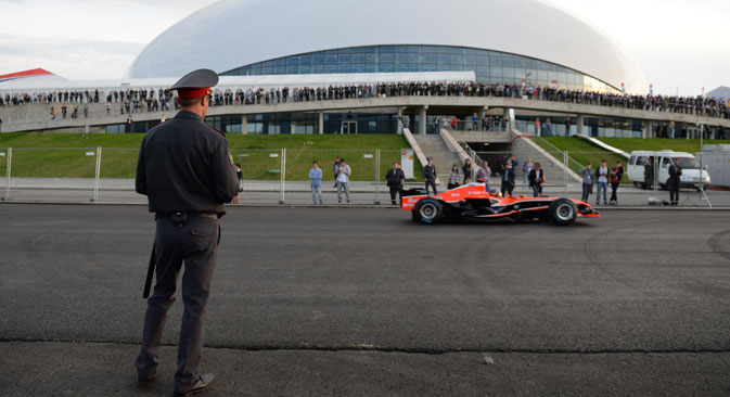 Russian authorities promise to make Sochi Winter Games the safest Olympics ever. Source: Mikhail Mokrushin / RIA Novosti