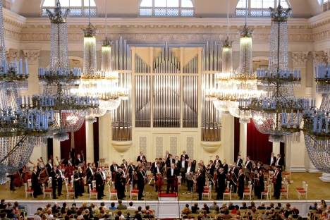 Foreigners may know the Bolshoi or Mariinsky, but the St. Petersburg Philharmonic is a singular treasure of sound. Source: Press photo