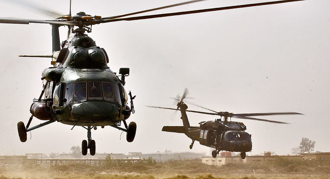 Mi-17 V-5 helicopters. 
