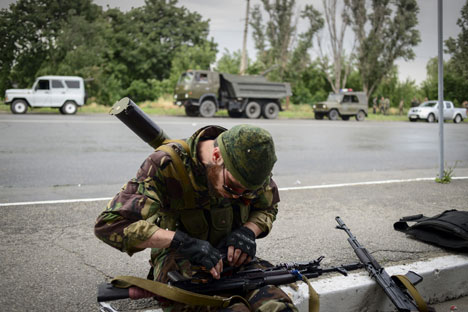 Cessar-fogo em Donbass foi praticamente ignorado pelas forças de segurança ucranianas e pelas milícias Foto: RIA Nóvosti