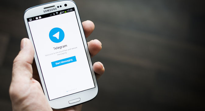 The new messenger Telegram operates on a new MTProto protection protocol developed by Durov’s older brother. Source:  Shutterstock 