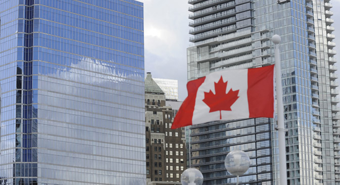 Canada first imposed sanctions on Russian banks and companies in May 2014. Source: ITAR-TASS