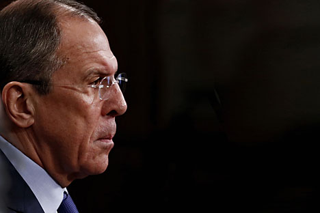 Sergei Lavrov, Russian Foreign Minister. Source: Photoshot / Vostock Photo