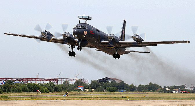 The Ilyushin Il-38 is the military version of the famous Il-1 airliner. Source: Press Photo